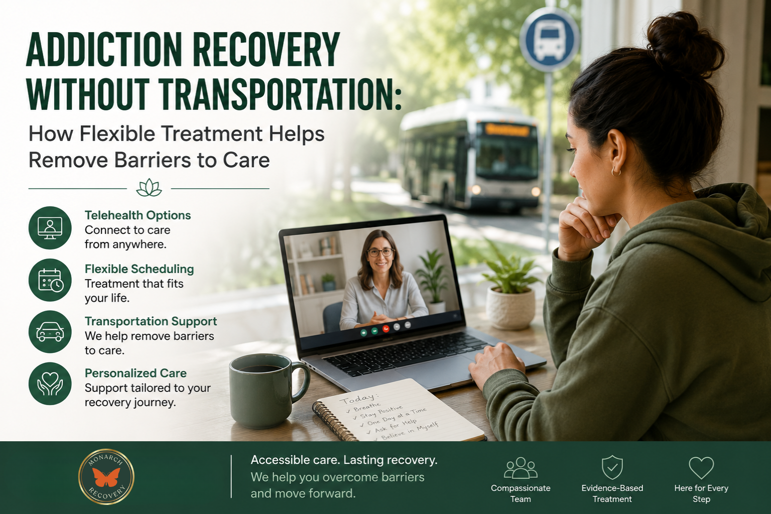 Addiction Recovery Without Transportation: How Flexible Treatment Helps Remove Barriers to Care