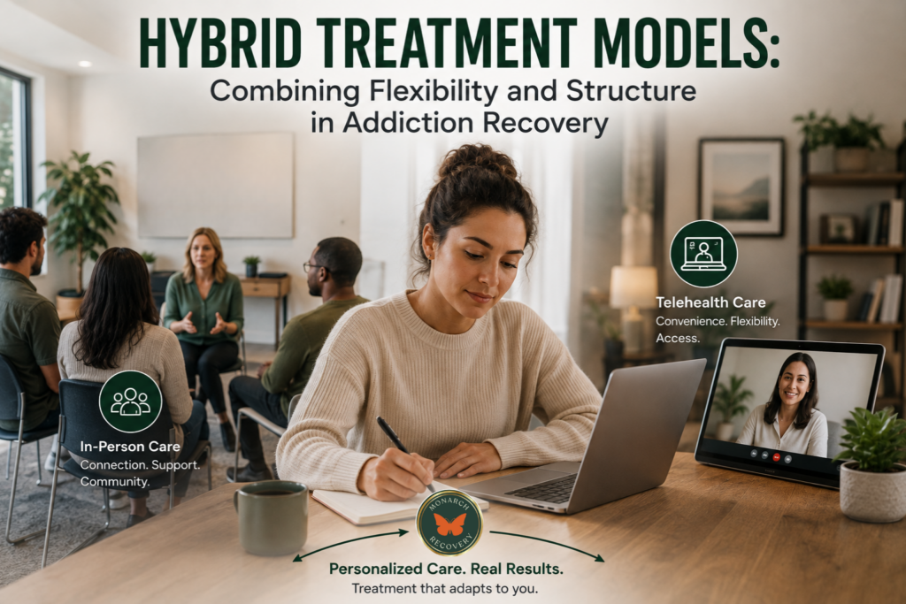 Benefits of Hybrid Treatment Models: Combining Flexibility and Structure in Addiction Recovery