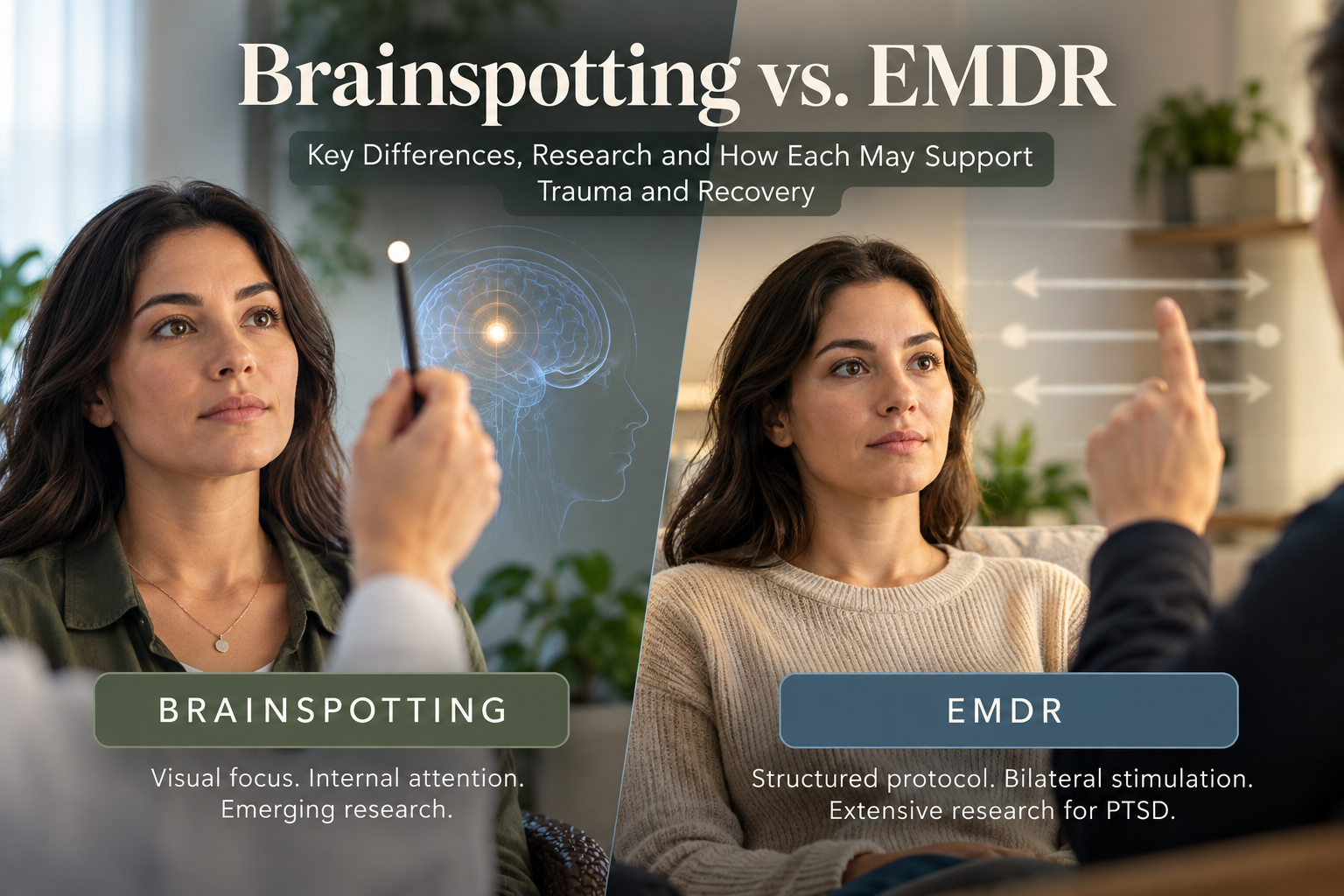 brainspotting vs emdr